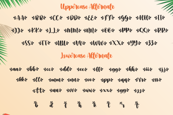 Beach Sunshine Font - Preview 6
