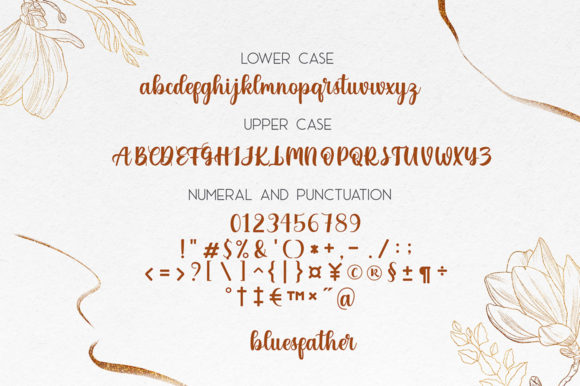 Bluefather Font - Preview 6