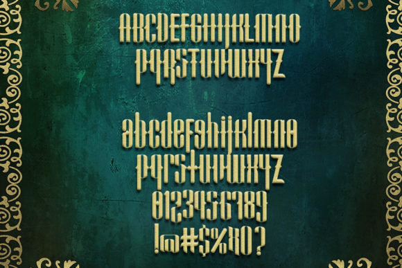 Cadallis Font - Preview 2