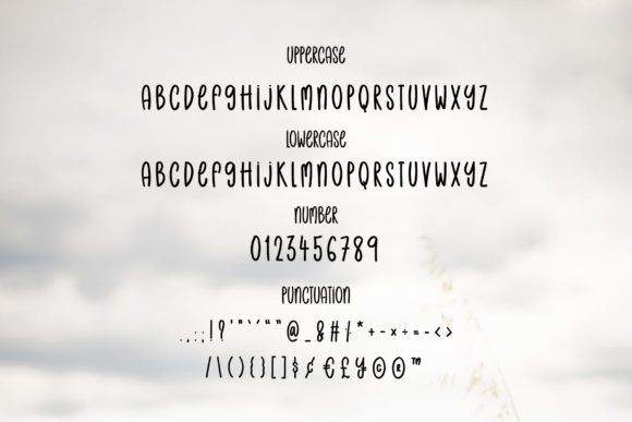 Hazelnut Font - Preview 2