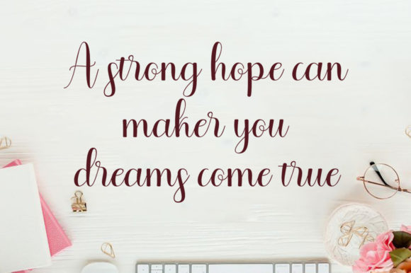 Holly Molly Font PNG with transparent background - Preview 1