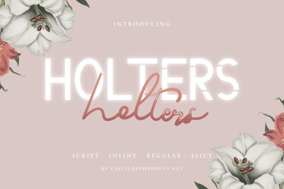 Holters Script & Handwritten Font By CalligraphyFonts