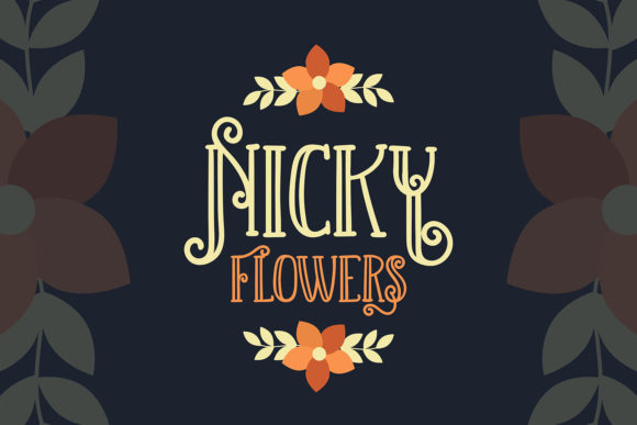 Kalina Starry Font PNG with transparent background - Preview 3