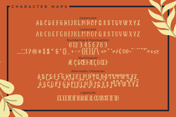 Kalina Starry Font PNG with transparent background - Preview 4