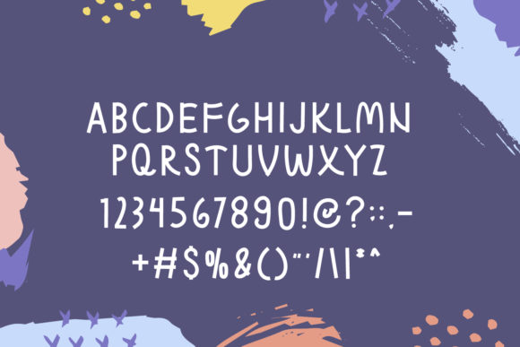 Kidsbro Font PNG with transparent background - Preview 5