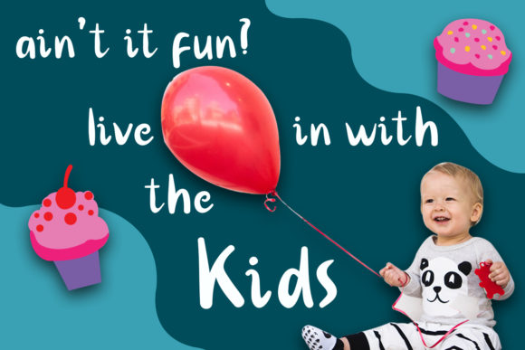 Little Harvey Font PNG with transparent background - Preview 2