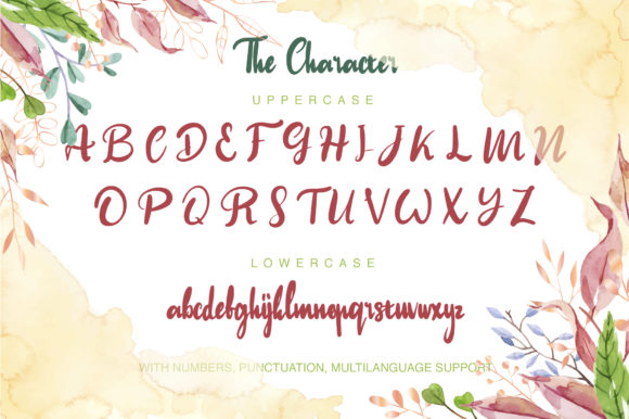 Love Whisper Font font preview - 1