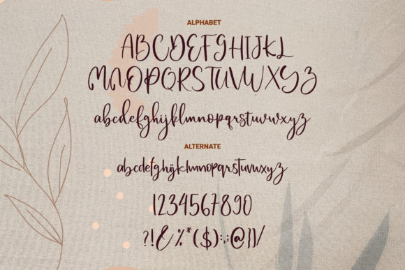 Maisha Font font preview - 5
