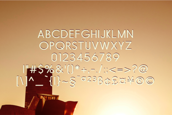 Mintlite Font PNG with transparent background - Preview 1
