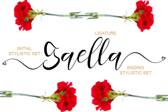 Monalissa Font PNG with transparent background - Preview 1