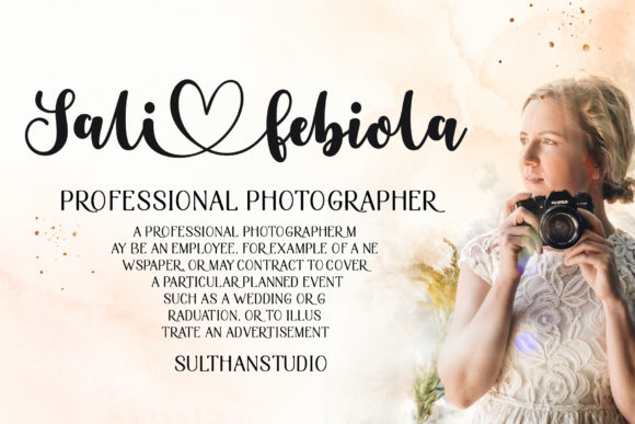 Nela Neta Font PNG with transparent background - Preview 5