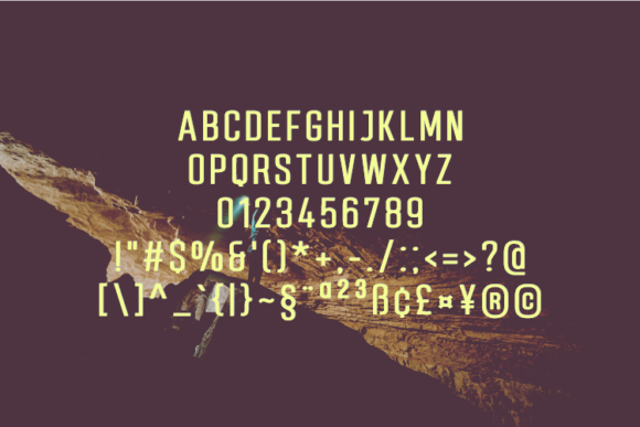Preditch Font PNG with transparent background - Preview 1