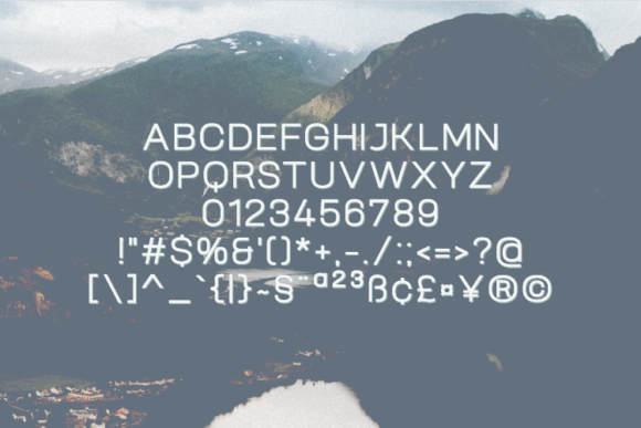 Procke Font PNG with transparent background - Preview 1