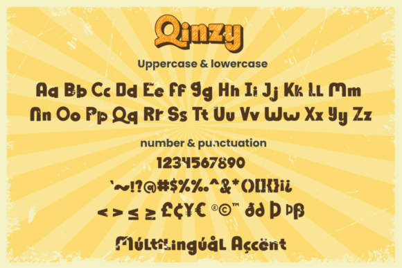 Qinzy Font PNG with transparent background - Preview 6