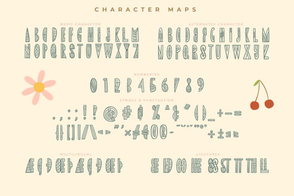 Rhefilla Font font preview - 4