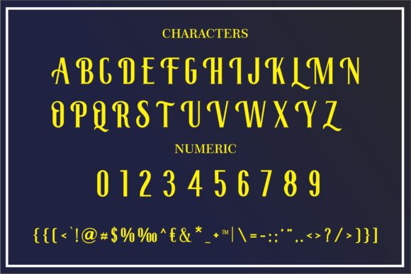 Roenksync Font PNG with transparent background - Preview 1