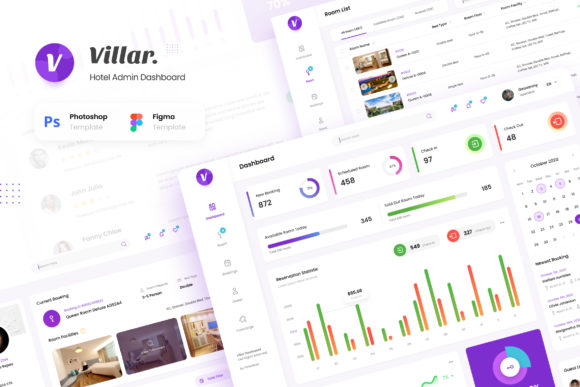 Villar - Hotel Booking Admin Dashboard