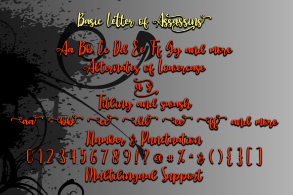 Assasins Font - Preview 5