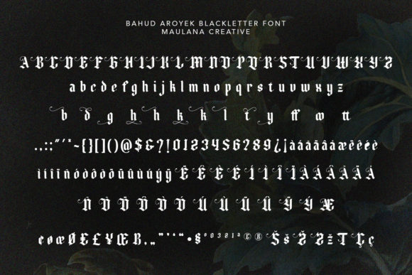 Bahud Aroyek Font - Preview 5
