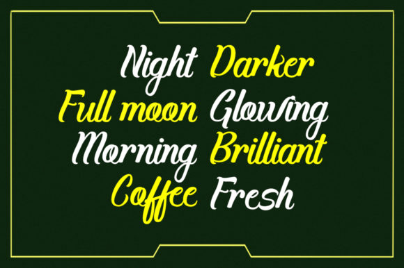 Brenday Font - Preview 1