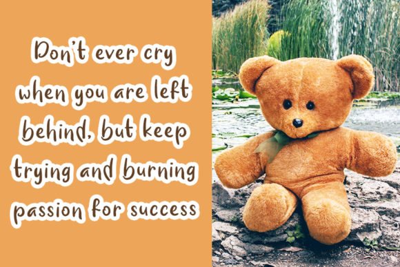 Busy Bear Font - Preview 4