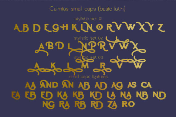 Calmius Font - Preview 5