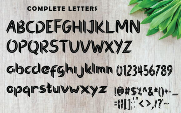 Christmas Monogram Font - Preview 3