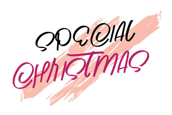 Christmas Santa Claus Font PNG with transparent background - Preview 2