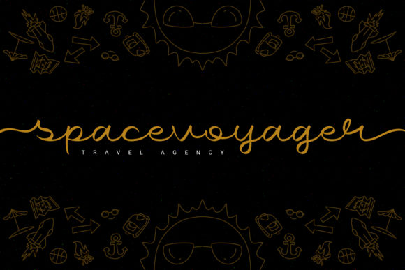 Gold Ribbon Font - Preview 3