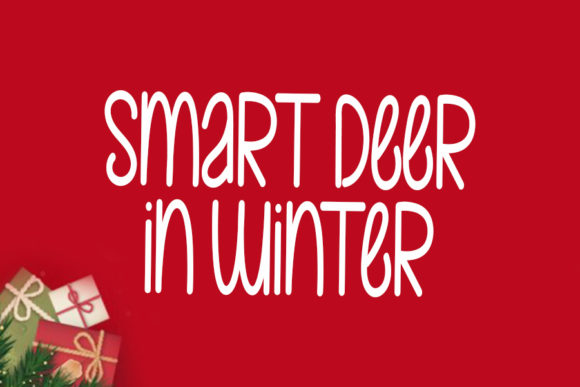 Happy Christmas Font - Preview 1