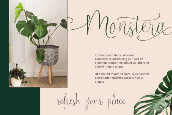 Lucky Spark Font PNG with transparent background - Preview 4