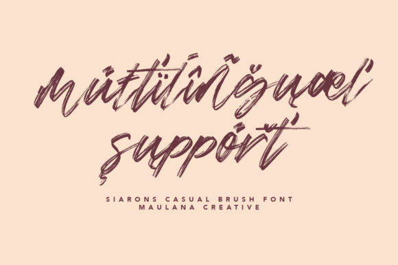 Siarons Font PNG with transparent background - Preview 5