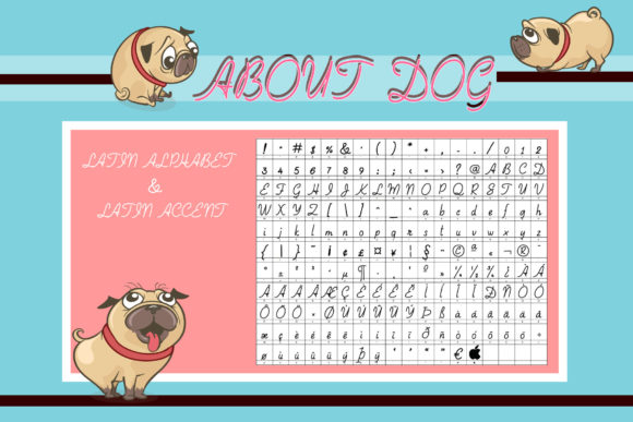 About Dog Font - Preview 5