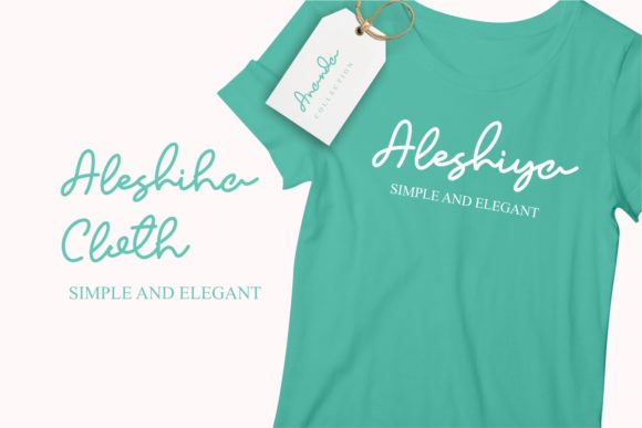 Aleshiya Font - Preview 4