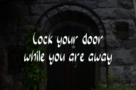 Black Door Font - Preview 1