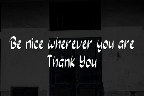 Black Door Font - Preview 3