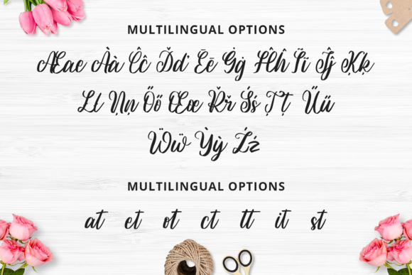 Blossoms Font - Preview 2