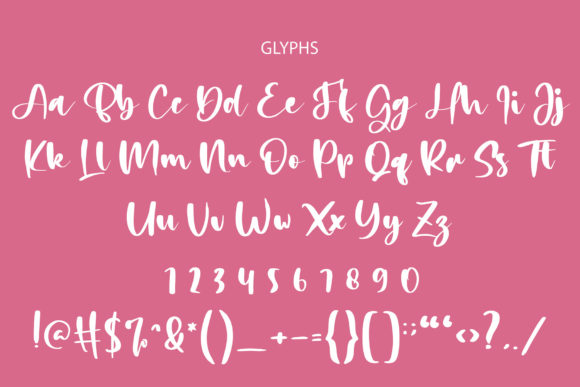 Blosty Font - Preview 5