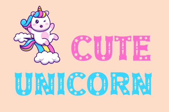 Bold Unicorn Font - Preview 3