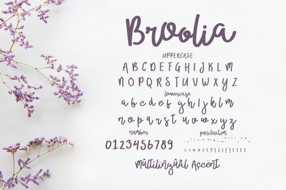 Broolia Monogram Font - Preview 5