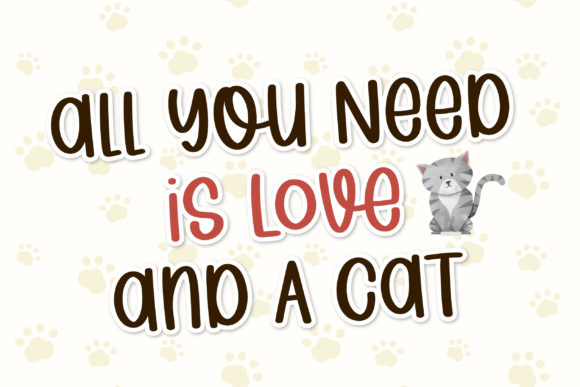 Cat Brothers Font - Preview 1
