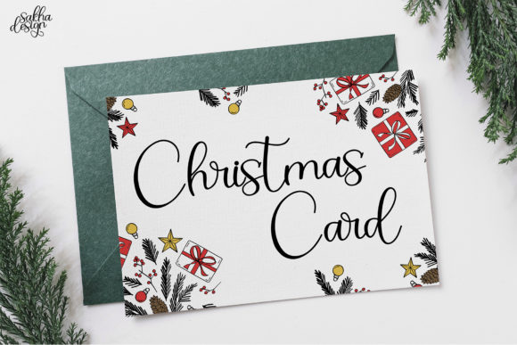 Christmas Bell Font - Preview 1