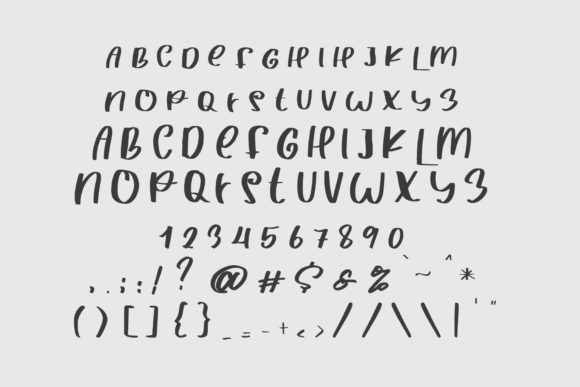 Christmas Giveaway Font - Preview 2