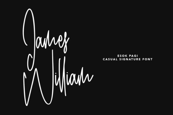 Esok Pagi Font - Preview 1