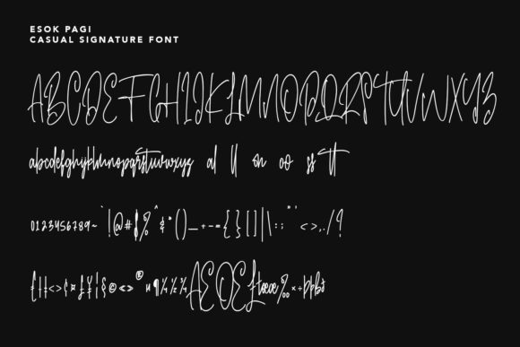 Esok Pagi Font - Preview 5