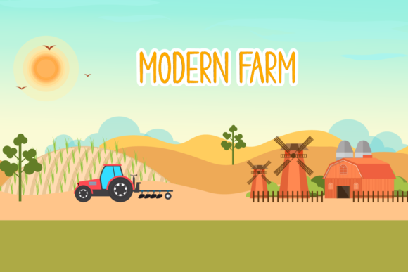Farm Dream Font PNG with transparent background - Preview 3