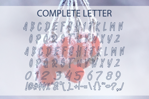 Freeze End Font - Preview 1