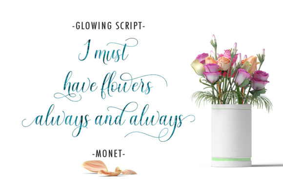 Glowing Font - Preview 2