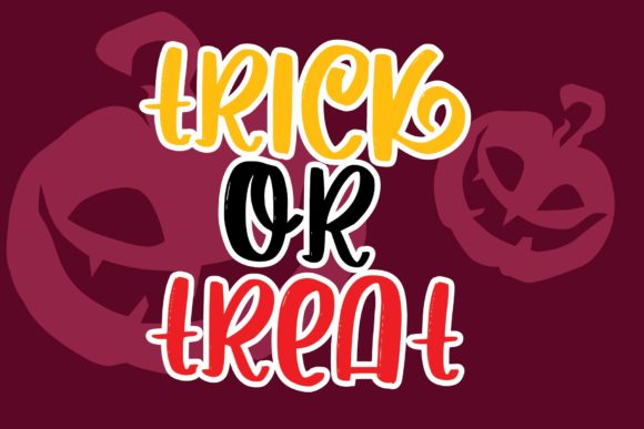 Halloween Spooky Font - Preview 1
