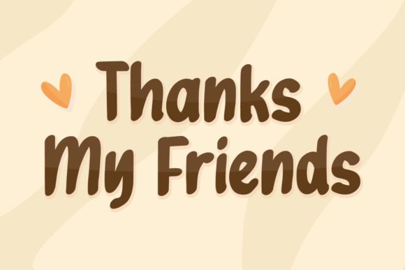 Rabbits and Foxes Font PNG with transparent background - Preview 4